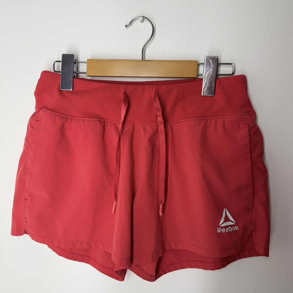 Rebook Women's Shorts Active Workout Bright Pink XS
